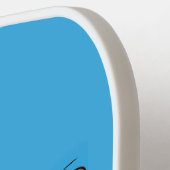 かわいいカンガルーとコアラ漫画イラストレーション ピックルボールラケット (左詳細)