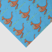 かわいいカンガルーとコアラ漫画イラストレーション 薄葉紙 (詳細)