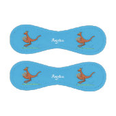 かわいいカンガルーとコアラ漫画イラストレーション 野球ボール (パネル)