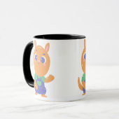 かわいいカンガルーマグ マグカップ (正面左)