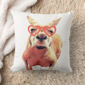 かわいいカンガルー愛あなた女の子の部屋スロークッション クッション