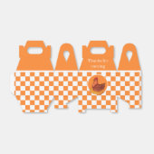 かわいいカントリーひよこパーティー フェイバーボックス (折り畳みなし)