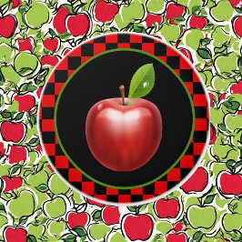 かわいいカントリーアップルキッチン セラミックノブ