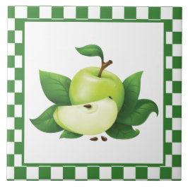 かわいいカントリーアップルキッチン タイル