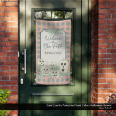 かわいいカントリーカボンプキンパステルカラーズハロウィーン 横断幕