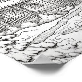 かわいいカントリークリスマスアダルトカラーリング ポスター (角)