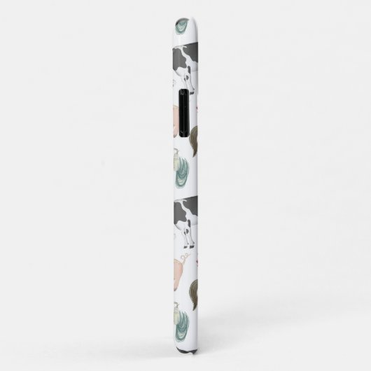 かわいいカントリーファームハウスファームアニマルズ Case-Mate iPhoneケース (裏面/右)