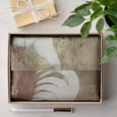 かわいいカントリー風のビンテージ鶏の雌鳥パーティー 薄葉紙 (ギフト)