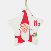 かわいいカートゥンマウスサンタコレクション。 セラミックオーナメント (右)