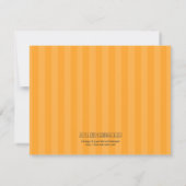 かわいいカートゥーンのクモたち フラット サンクス ノート (裏面)