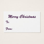 かわいいカートゥーンのクリスマス、サンタクロースを信じる (裏面)