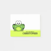 かわいいカートゥーンカオパーソナライズされたル ポストイット (正面)