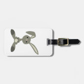 かわいいカートゥーンカートゥーンラビットラゲッジタグ ラゲッジタグ (正面横)