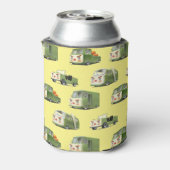 かわいいカートゥーンマシンのラインナップ 缶クーラー (缶裏面)