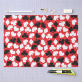 かわいいカードスーツ柄カジノパーティー賭博 薄葉紙 (クラフト)