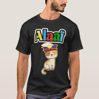 かわいいカーニバルアニマル ケルン アラーフ パーティー 猫 Tシャツ