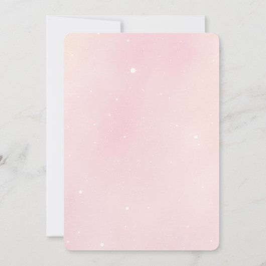 かわいいカーニバルサーカス1stバースデーバッシュ 招待状 (裏面)