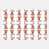 かわいいガゼル ラッピングペーパーシート (正面2)