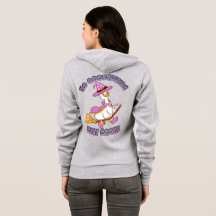 かわいいガチョウの魔女Tシャツ