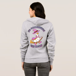 かわいいガチョウの魔女Tシャツ パーカ