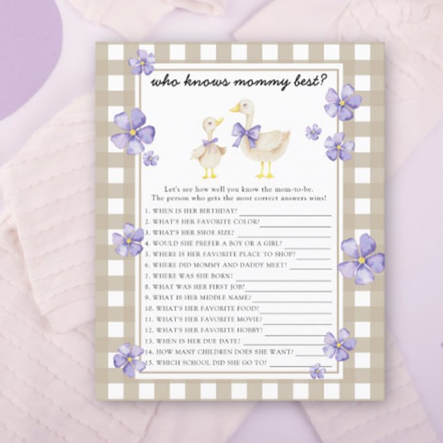 かわいいガチョウ – 誰がママを知っ最高のている (クリエイターアップロード済み)