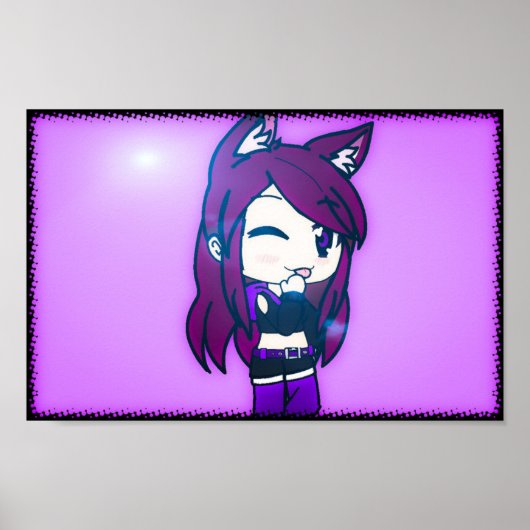 かわいいガッチャライフキャラクター ポスター (正面)