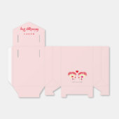 かわいいガレンツデイパーティーBFF赤面ピンクDIY フェイバーボックス (折り畳みなし)