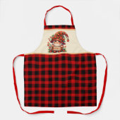 かわいいガーデニング愛好家の格言 エプロン (正面)