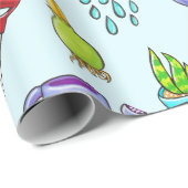 かわいいガーデンツール&植物球根 ラッピングペーパー (ロールコーナー)