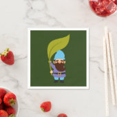 かわいいガーデン格言おもしろい スタンダードカクテルナプキン (インサイチュ)