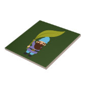 かわいいガーデン格言おもしろい タイル (側面)