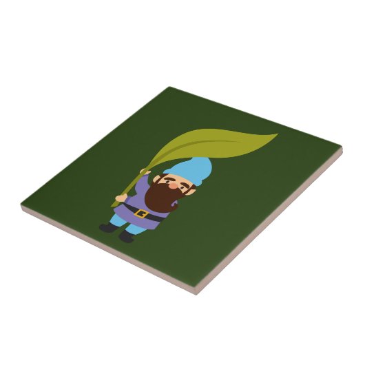 かわいいガーデン格言おもしろい タイル (側面)