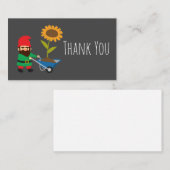 かわいいガーデン格言おもしろい ノートカード (正面/裏面)