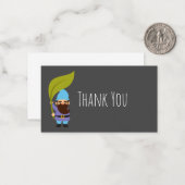 かわいいガーデン格言おもしろい ノートカード (正面/裏面インサイチュ)