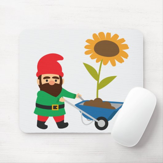 かわいいガーデン格言おもしろい マウスパッド (マウス)