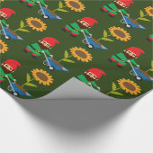 かわいいガーデン格言おもしろい ラッピングペーパー (角)