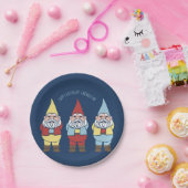 かわいいガーデン格言カスタムメッセージパーティー ペーパープレート (パーティー)