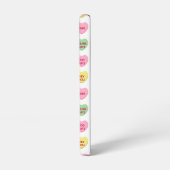 かわいいガーリーおもしろいカスタム会話ハートパターン SAMSUNG GALAXYケース (左側面)