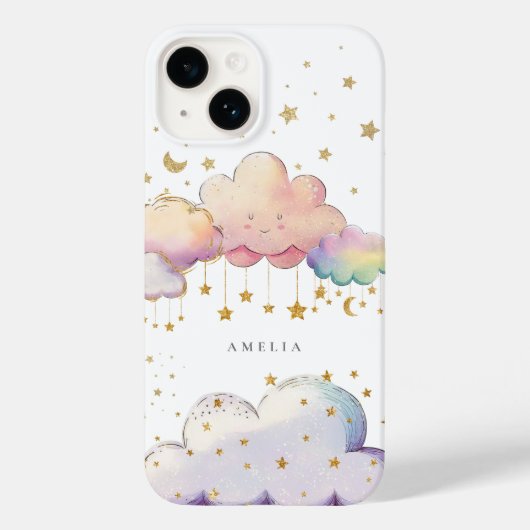 かわいいガーリーおもしろい Case-Mate iPhoneケース (裏面)