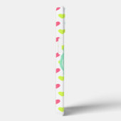 かわいいガーリーウェスティパピーピンクミントハートパターン Case-Mate iPhoneケース (裏面 / 右)