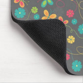 かわいいガーリートレンディーカラフル マウスパッド (コーナー)