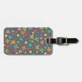 かわいいガーリートレンディーカラフル ラゲッジタグ (正面横)