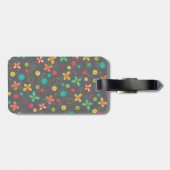 かわいいガーリートレンディーカラフル ラゲッジタグ (裏面横)