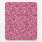 かわいいガーリートレンディーファッショナブルなバブルガムピンク マウスパッド (正面)