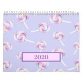 かわいいガーリーパンケーキドーナッツケーキフルーツグルメ カレンダー (カバー)