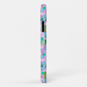 かわいいガーリーピンクのカエルの《植物》スイレン Case-Mate iPhoneケース (裏面/右)