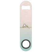 かわいいガーリーフクロウ スピード栓抜き (正面)