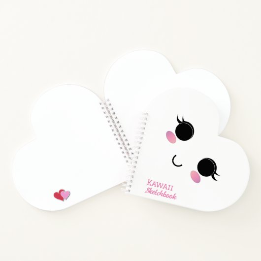 かわいいガールスパイラルノート ノートブック (内部)