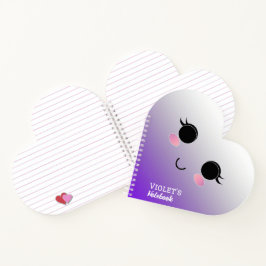 かわいいガールノートブック ノートブック