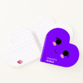 かわいいガールノートブック ノートブック (内部)